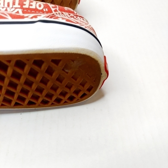 Vans Low Top Graphic Skate Shoe Sz 7.5 / 8 - Picture 6 of 16